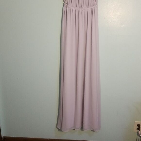 Show me your Mumu, light lavender floor length dress. Size L. - Picture 2 of 5